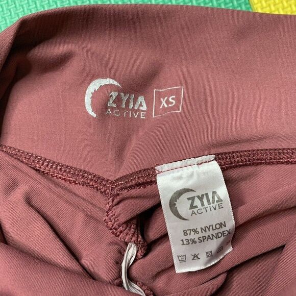 Zyia Active Poppy Scrunchy What Hi-RIse Legging Size XS - Picture 3 of 10